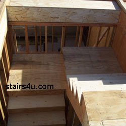 Split Landing - Stairway Construction And Design