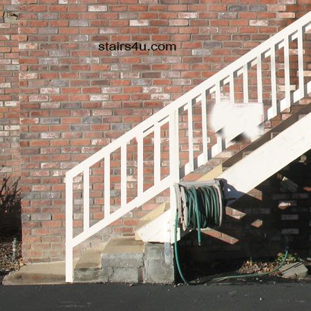 extended wood handrailing design correction